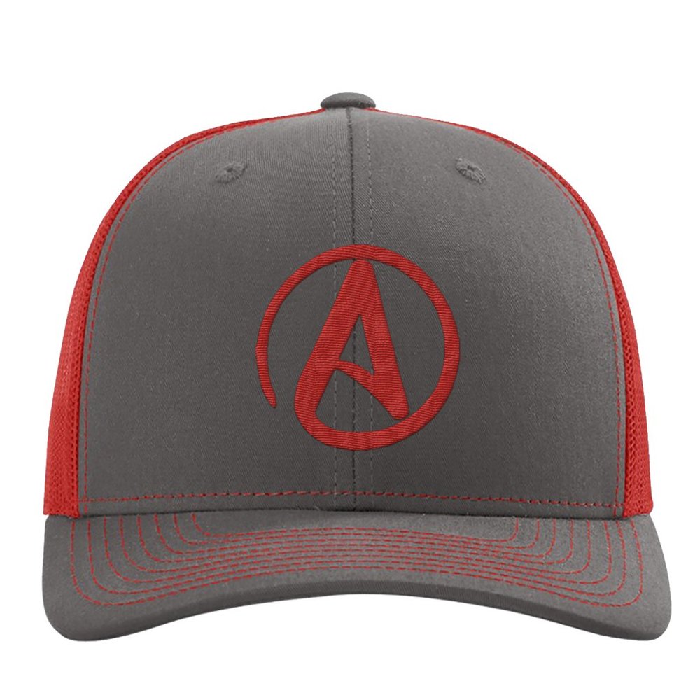 Atheist Logo Richardson 112 Embroidery hat